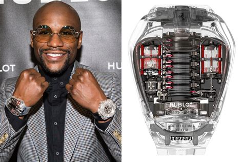 floyd mayweather hublot ferrari|Floyd Mayweather jr collection.